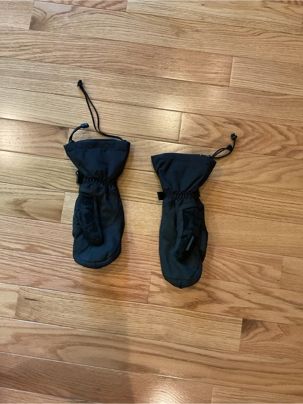 The North Face Black Insulated Ski Mittens